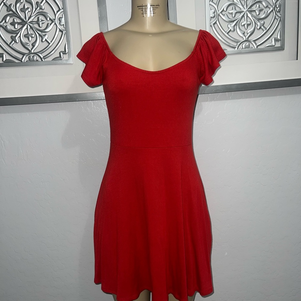 Forever 21 Red Mini Dress size Medium